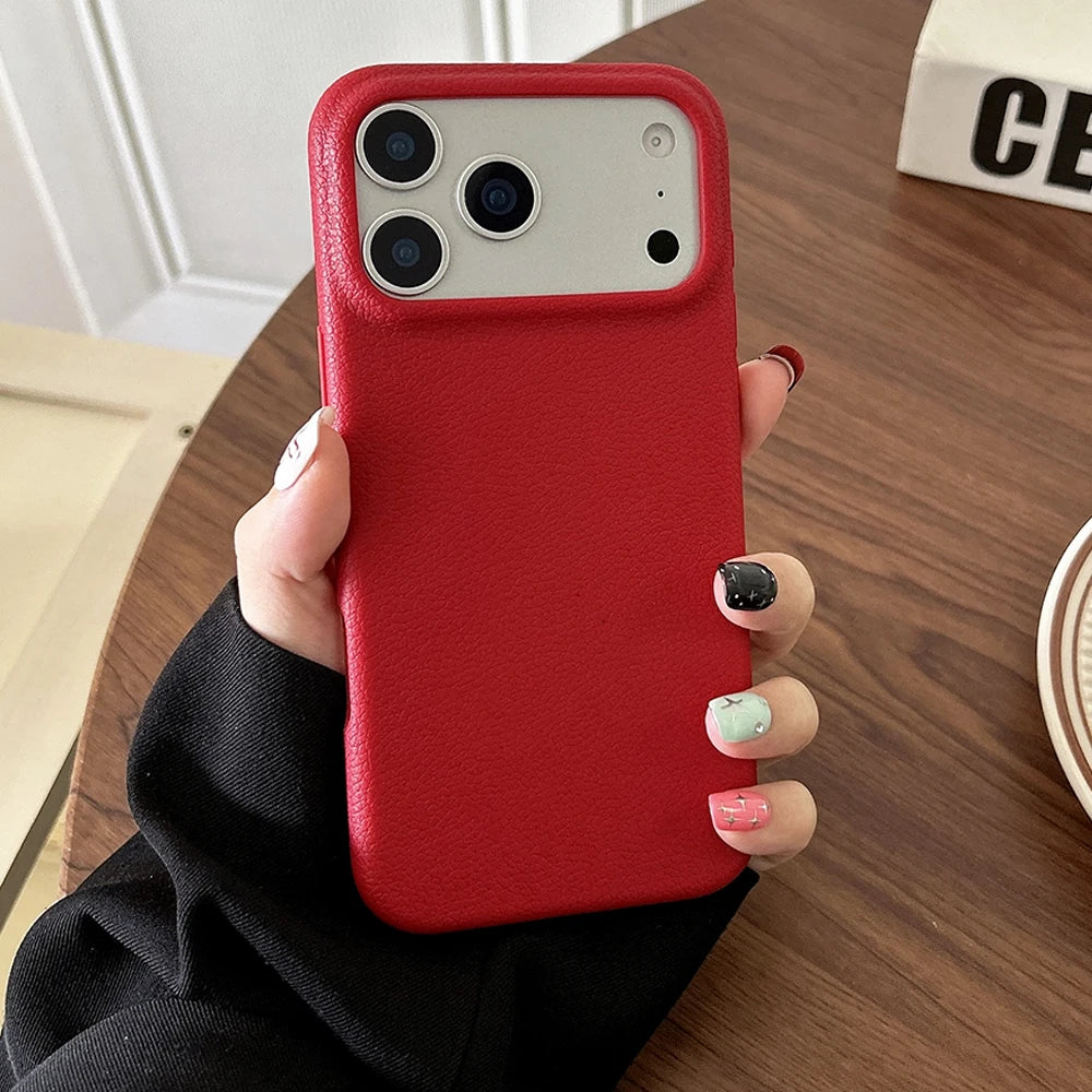 Luxury Leather Texture Phone Case