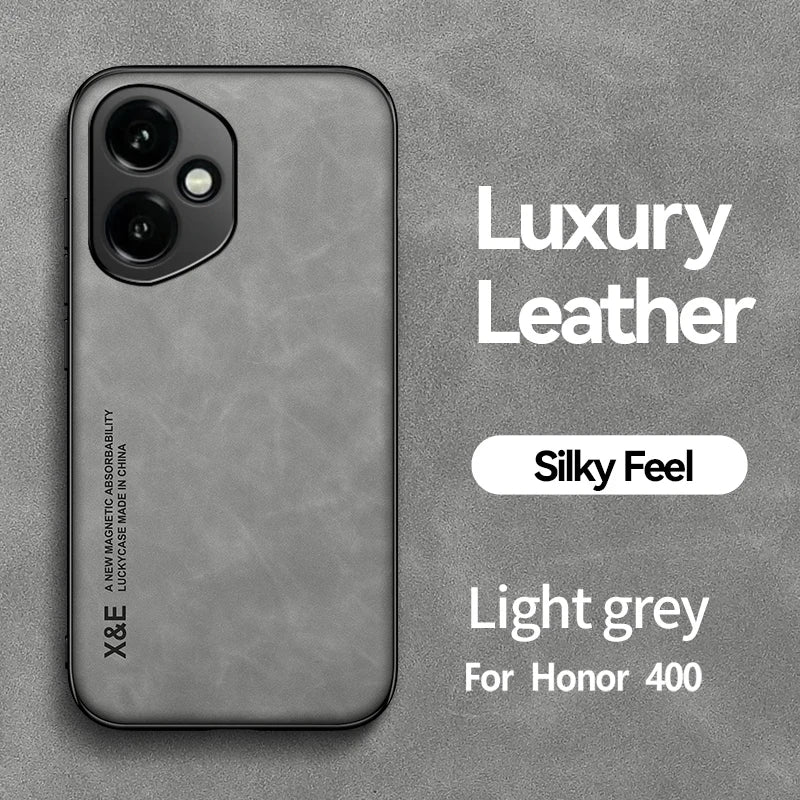 Luxury Leather Magnetic Phone Case