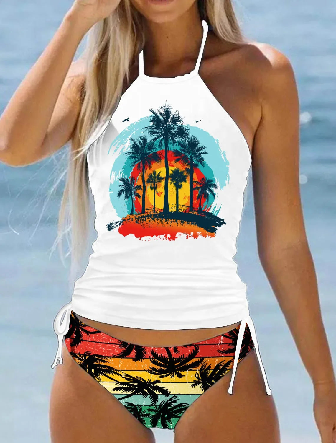Summer Vacation Two Piece Set