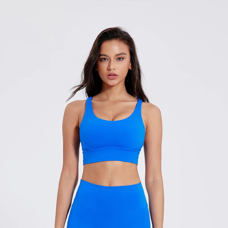 Triangle Backless Sports Bra