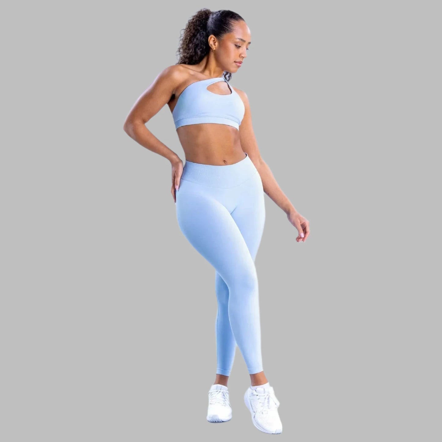 One Shoulder Sports Bra