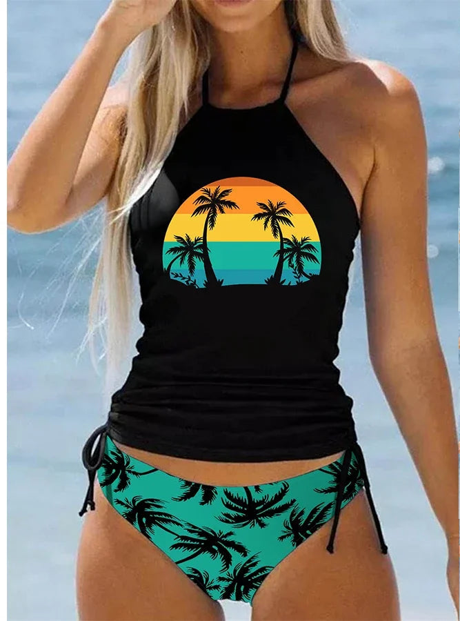 Summer Vacation Two Piece Set