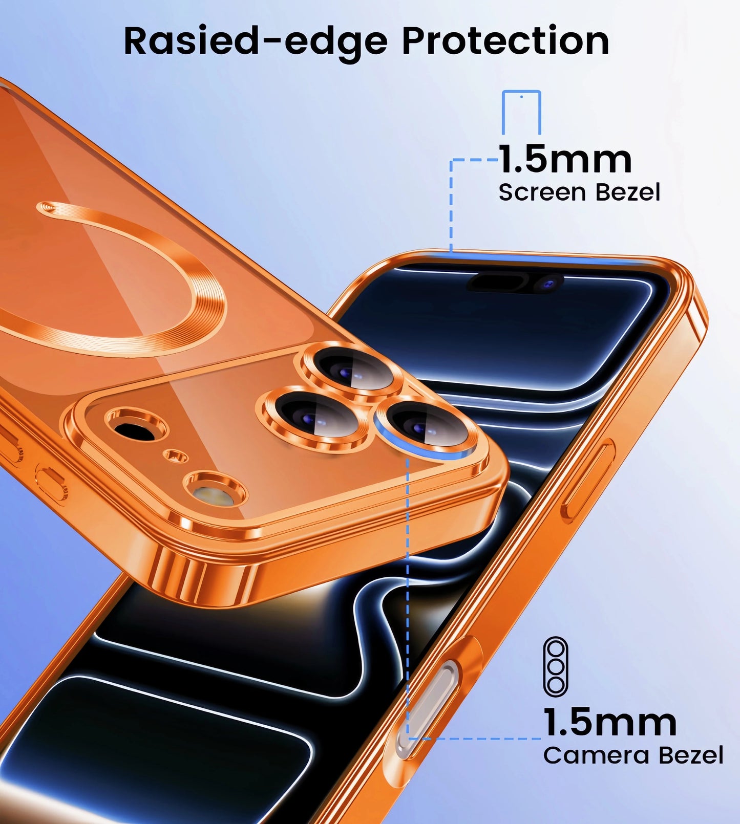 Clear Drop Protective With Magnetic Case
