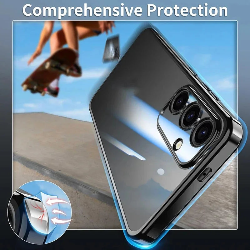 Plating Silicone Soft Case