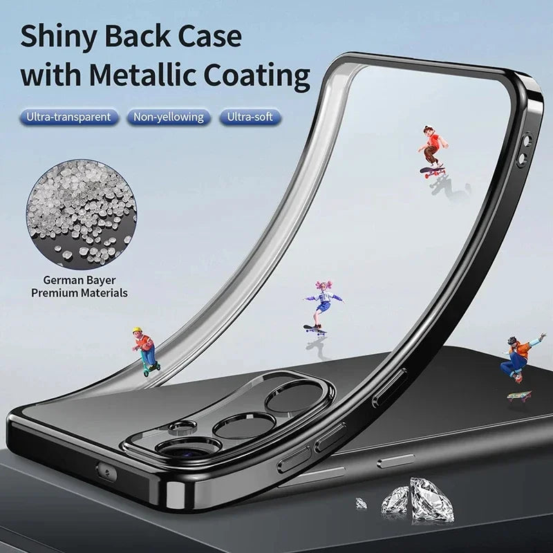 Plating Silicone Soft Case
