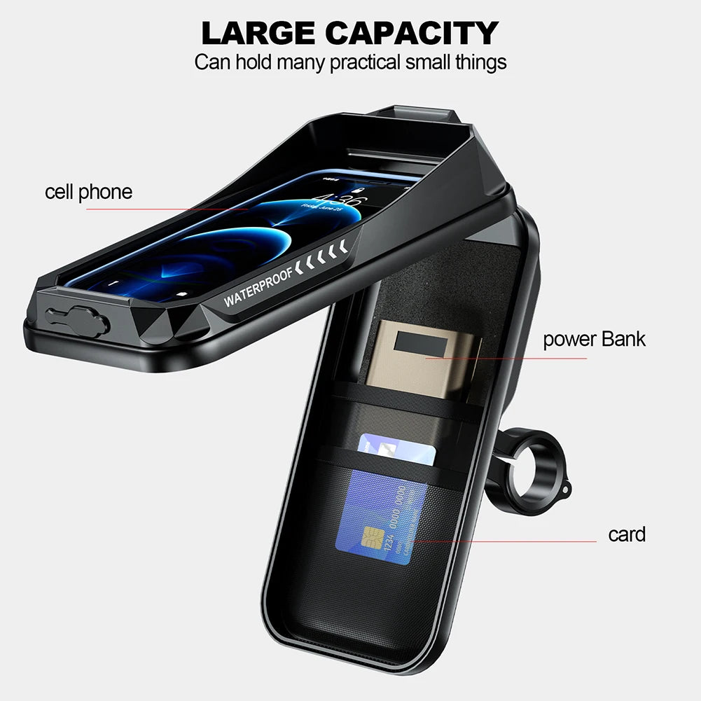 Waterproof Bike Bicycle Phone Case Holder