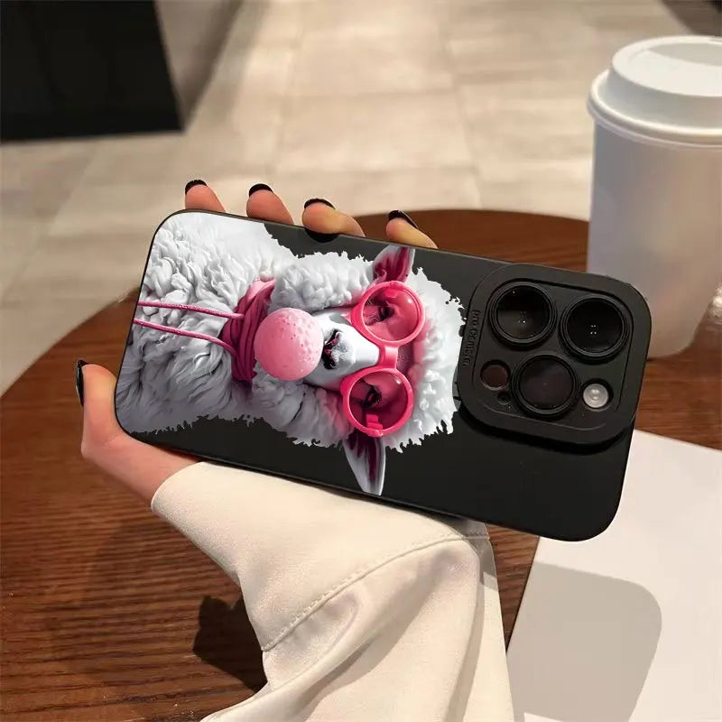 Cute Sheep Pattern Phone Case