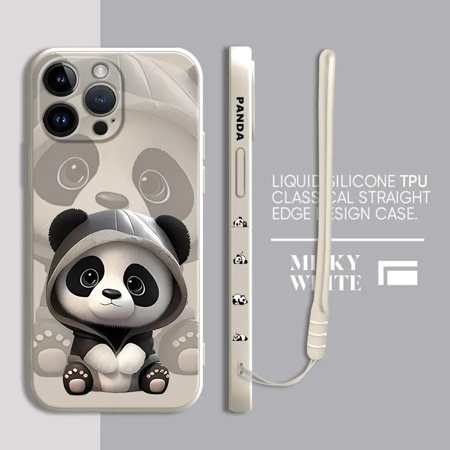 Cute Panda Phone Case