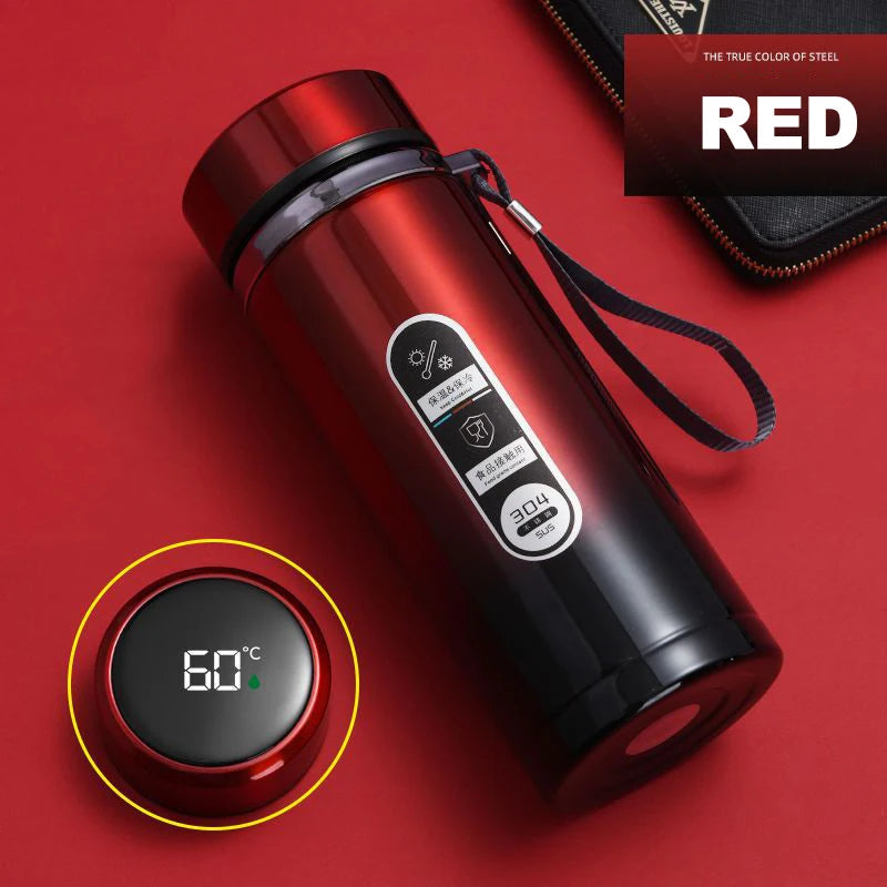 Stainless Steel  Bottle with LED Temperature Display