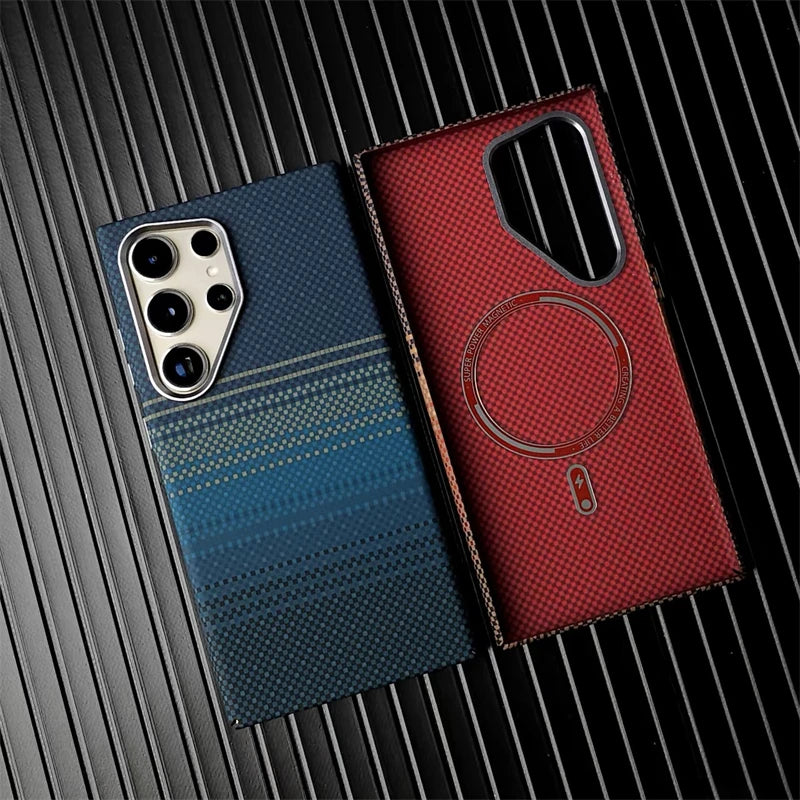 Carbon Fiber Texture MagSafe Case