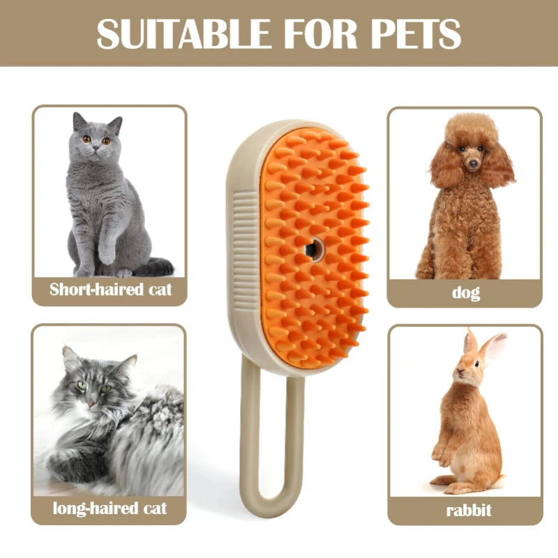 3 in 1 Pet Steam Hair Removal Brush