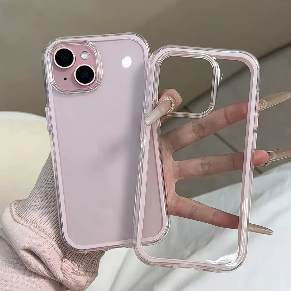 Candy Color Frame Phone Case