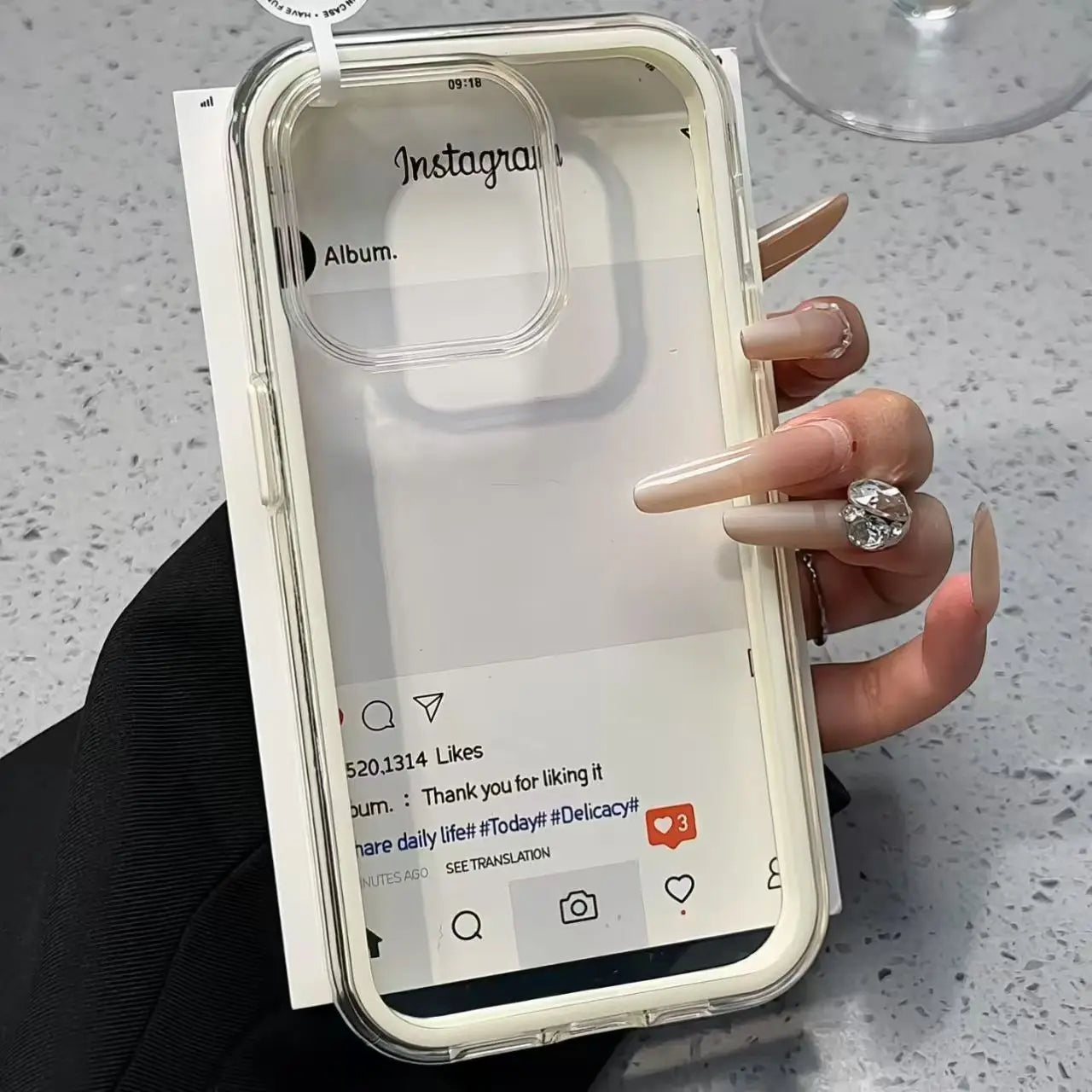 Candy Color Frame Phone Case