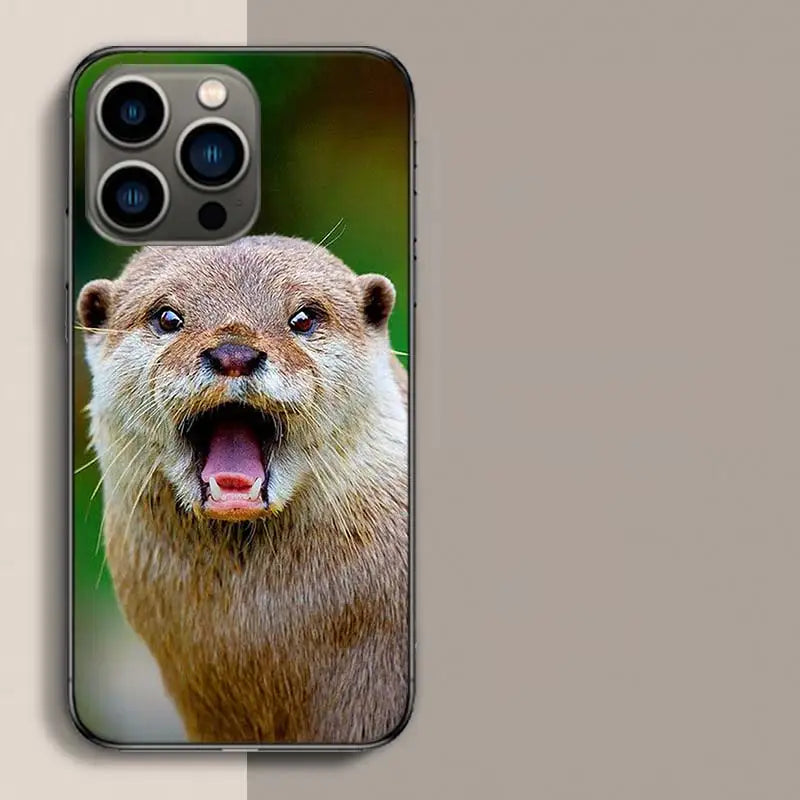 Lovely Sea Otter IPhone Case