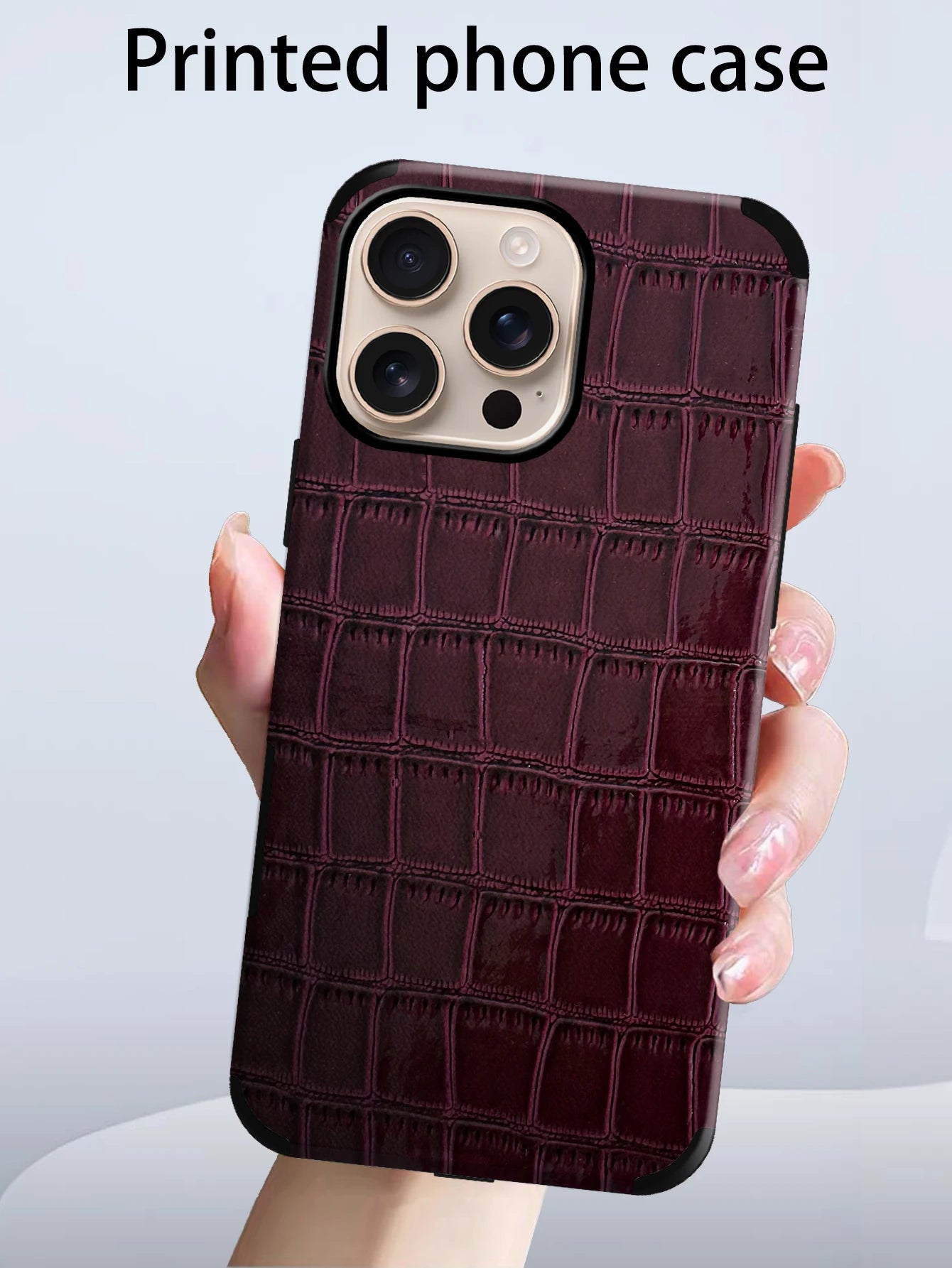 Artificial Leather Crocodile Pattern