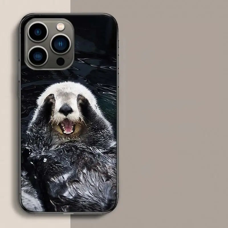 Lovely Sea Otter IPhone Case