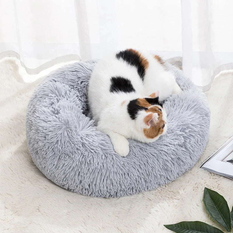 Fluffy Large Round Bed