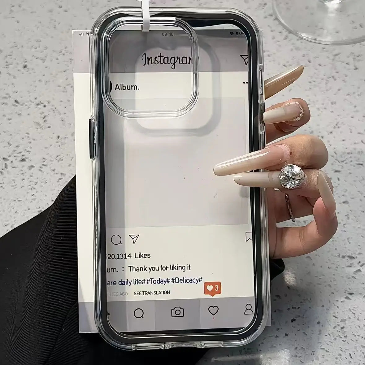 Candy Color Frame Phone Case