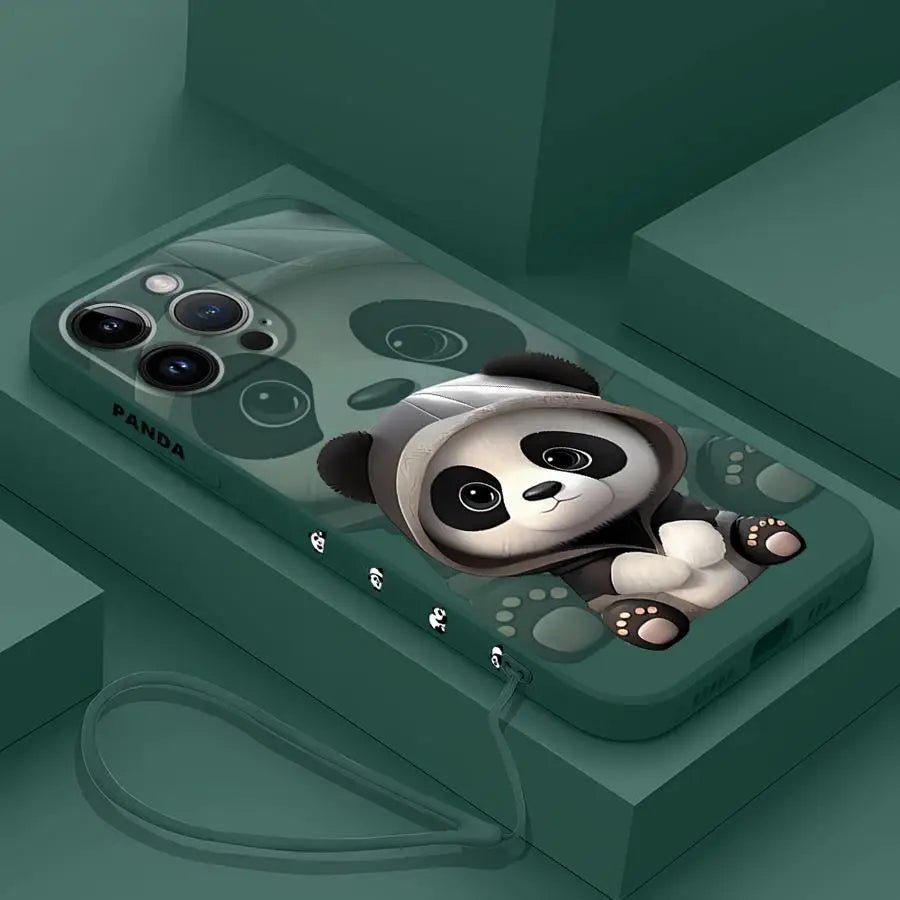 Cute Panda Phone Case