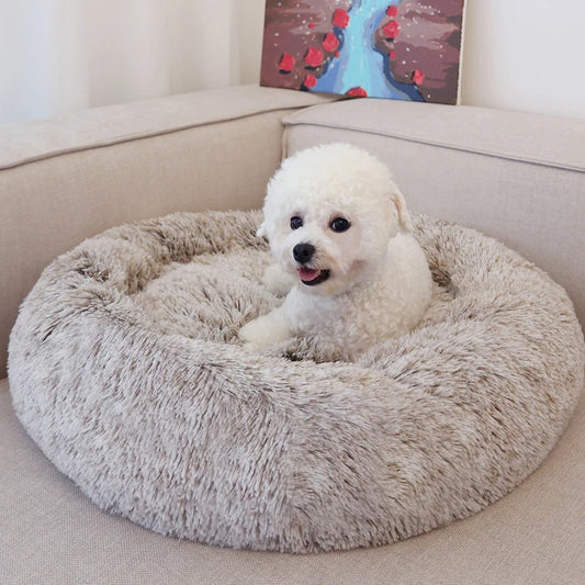 Fluffy Large Round Bed