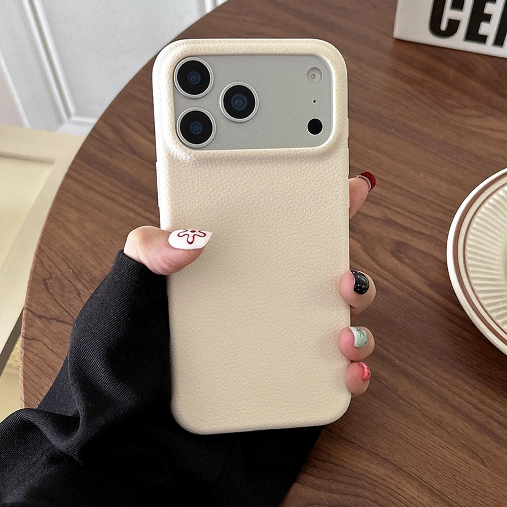 Luxury Leather Texture Phone Case