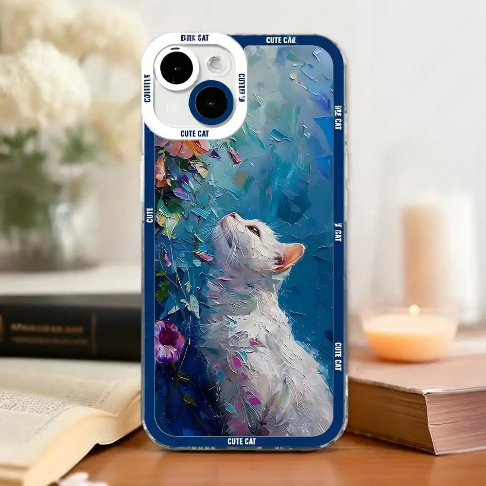 Cute Animal Cat Phone Case