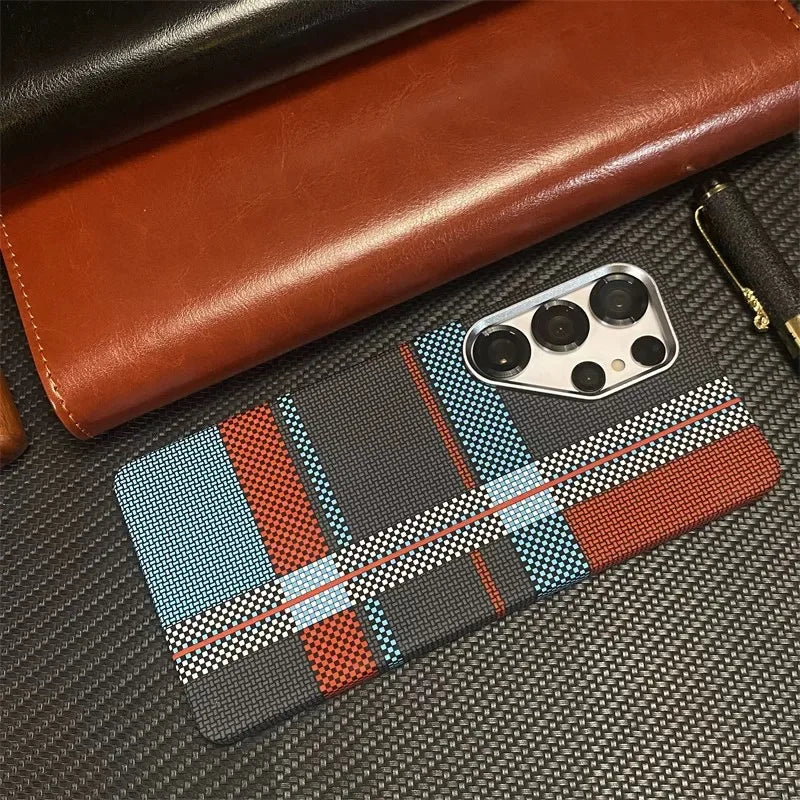 Carbon Fiber Texture MagSafe Case