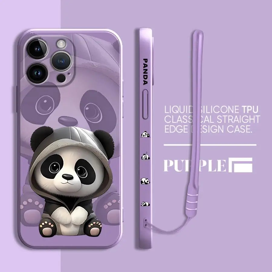Cute Panda Phone Case