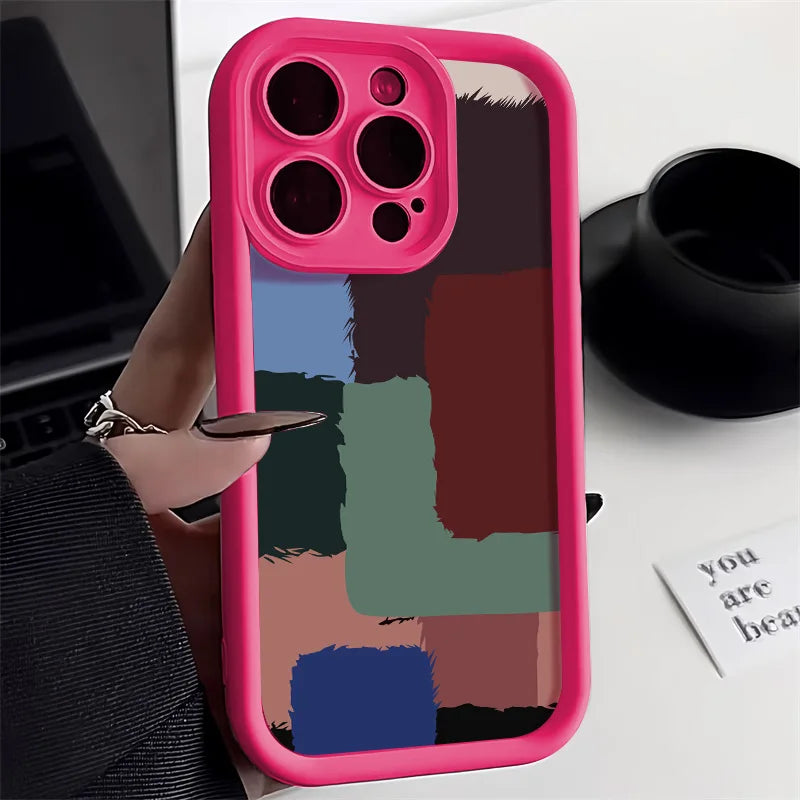 Cute Flowers Silicone Phone Case