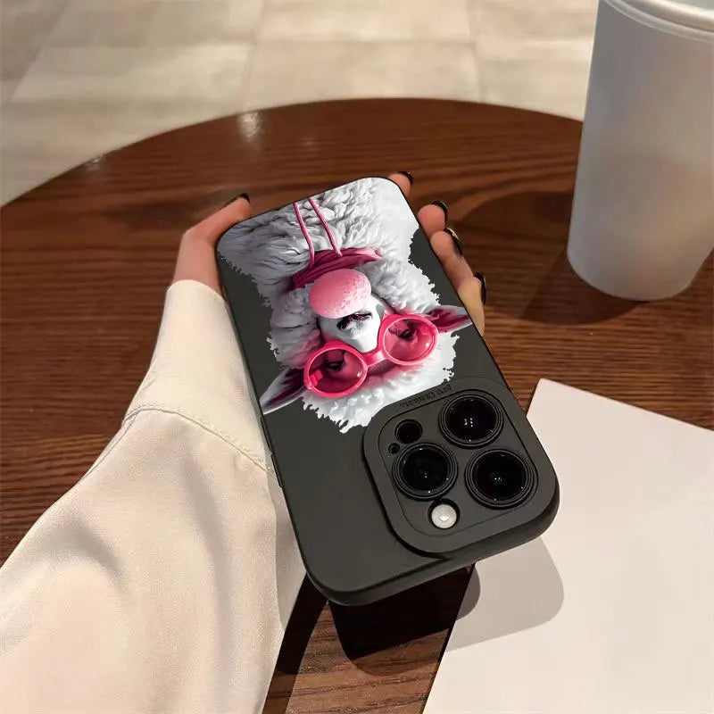 Cute Sheep Pattern Phone Case