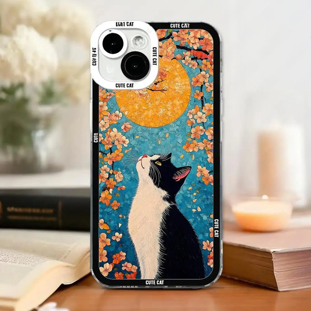 Cute Animal Cat Phone Case