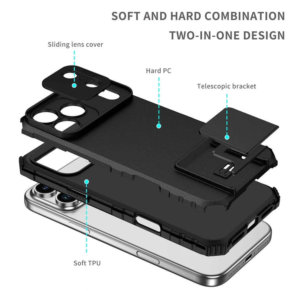 Armor Phone Case with Plastic Holder