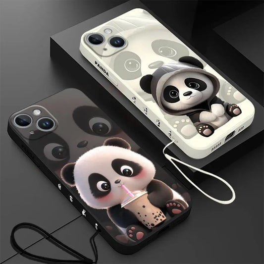 Cute Panda Phone Case