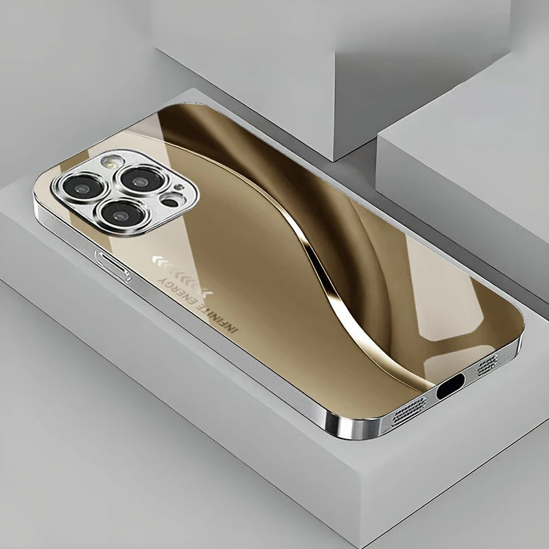 Stylish Curve Electroplated Phone Case