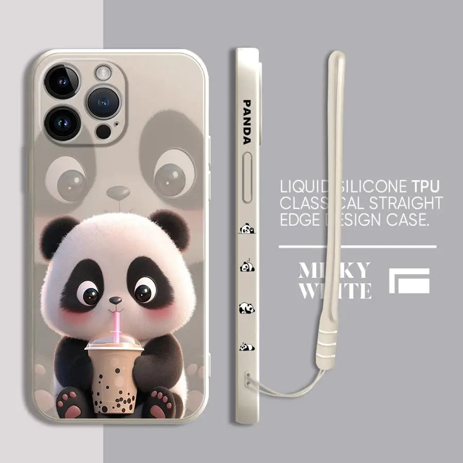 Cute Panda Phone Case