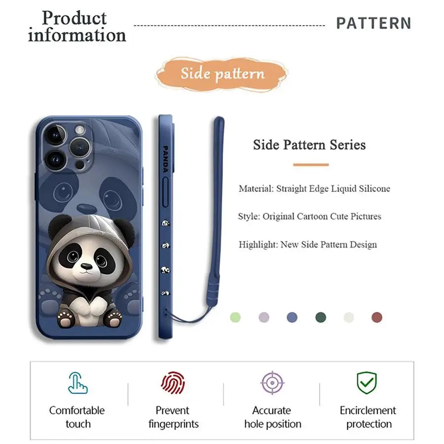 Cute Panda Phone Case