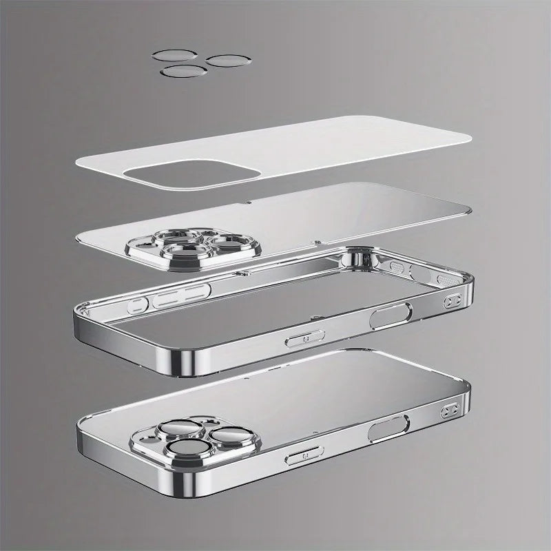 Stylish Curve Electroplated Phone Case