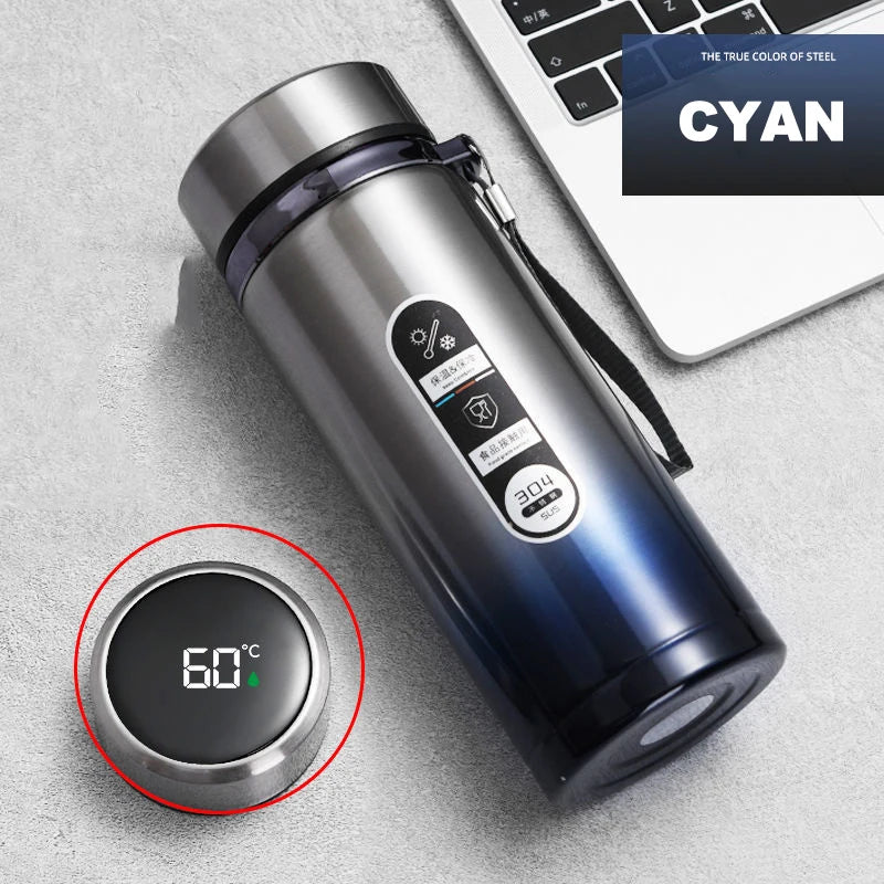 Stainless Steel  Bottle with LED Temperature Display