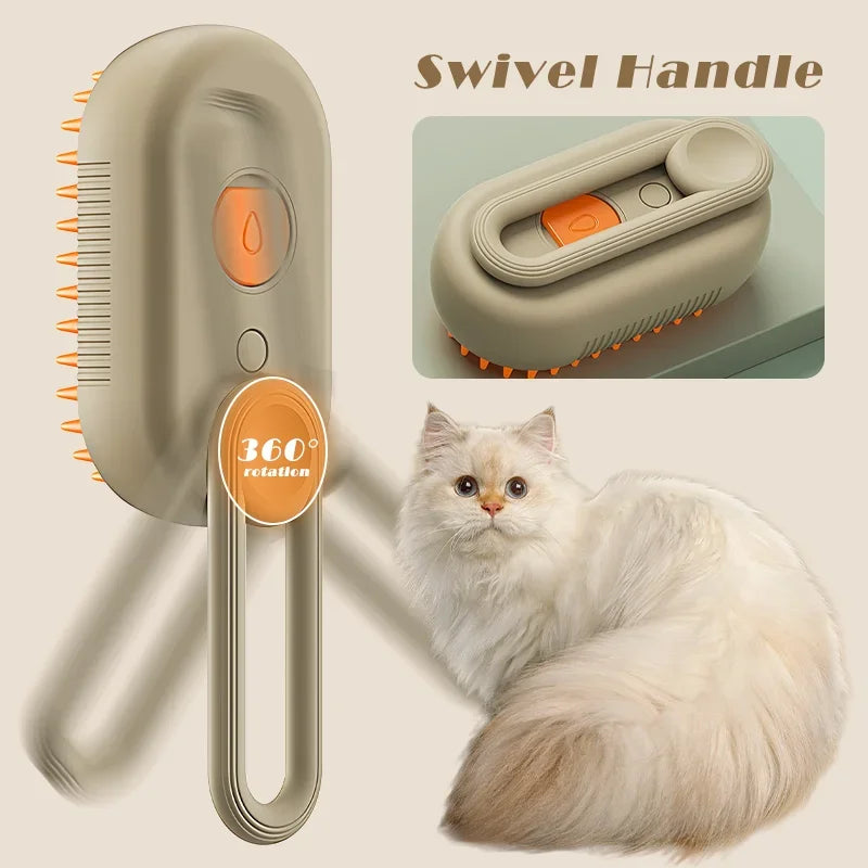3 in 1 Pet Steam Hair Removal Brush