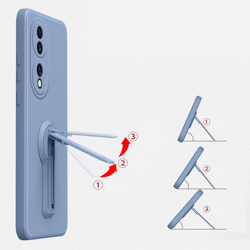 Liquid Silicone Case With Holder