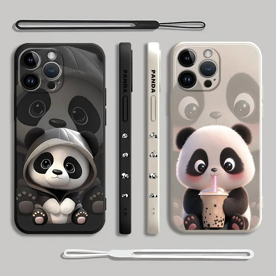 Cute Panda Phone Case