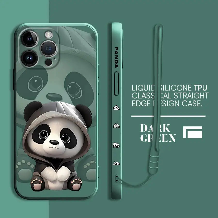 Cute Panda Phone Case