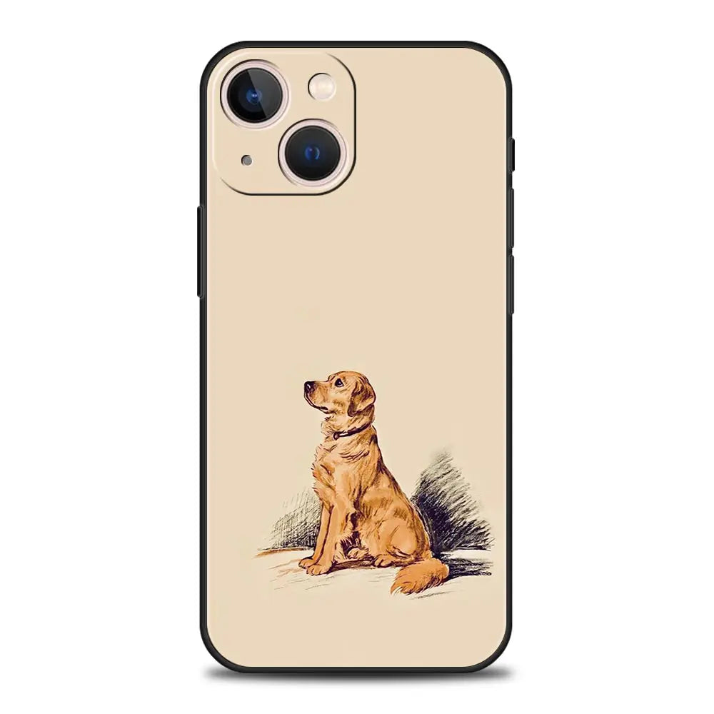 Golden Retriever dog IPhone Case