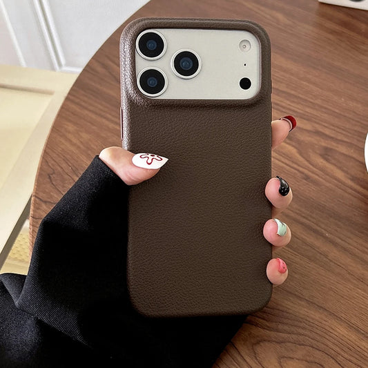 Luxury Leather Texture Phone Case