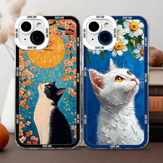 Cute Animal Cat Phone Case