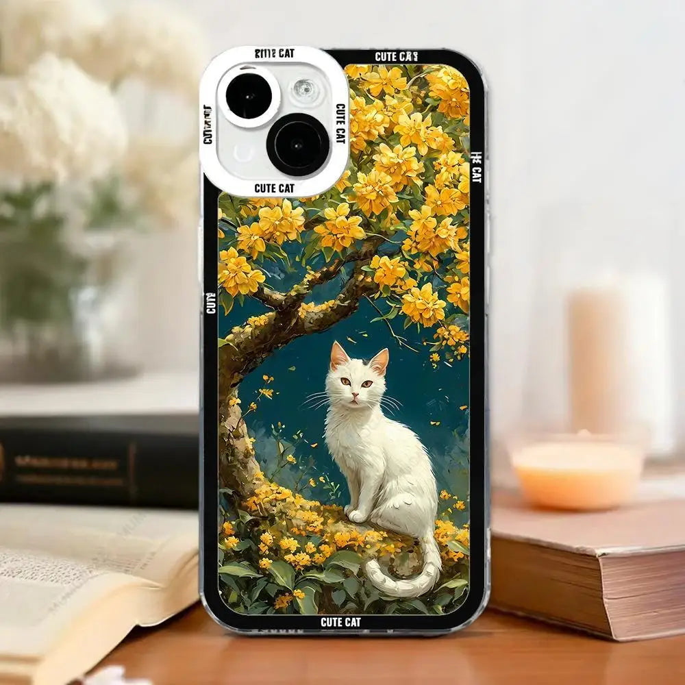 Cute Animal Cat Phone Case