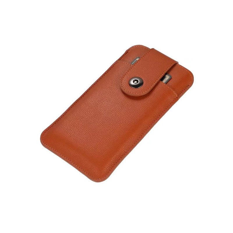 Leather Phone Pouch Waist Bag