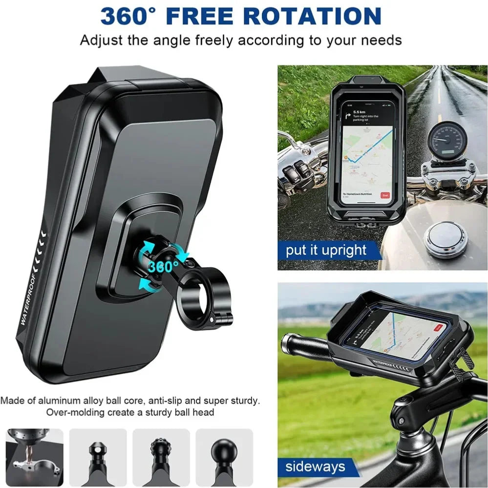 Waterproof Bike Bicycle Phone Case Holder