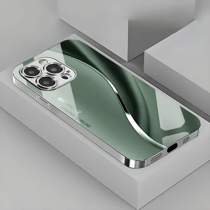 Stylish Curve Electroplated Phone Case