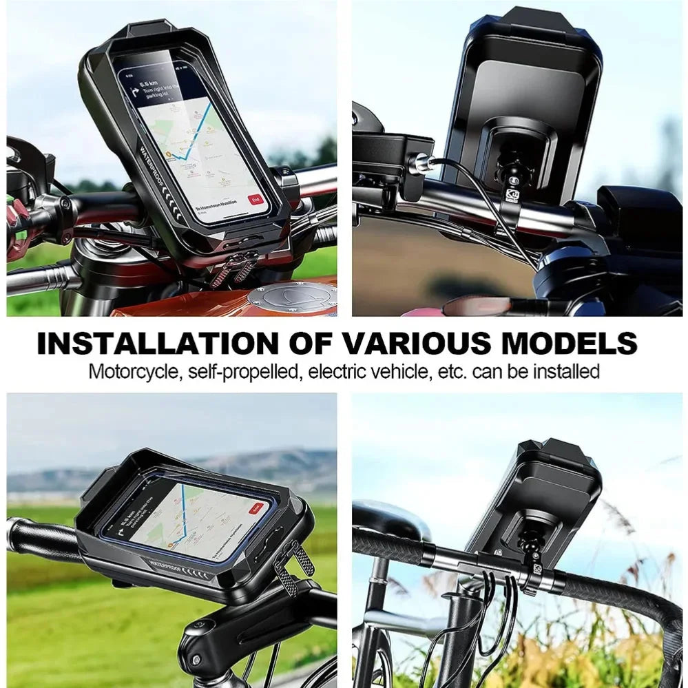 Waterproof Bike Bicycle Phone Case Holder